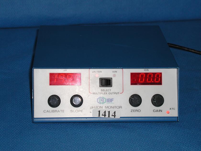 1414: Cerex Ph / ION Monitor, PH Meter / Conductivity Meters, Cerex