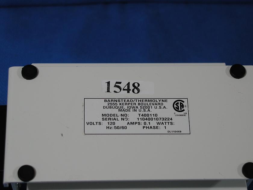 1548: Thermolyne Labquake, Shaker / Rotator / Mixer / Vortexer, Branstead  Thermolyne