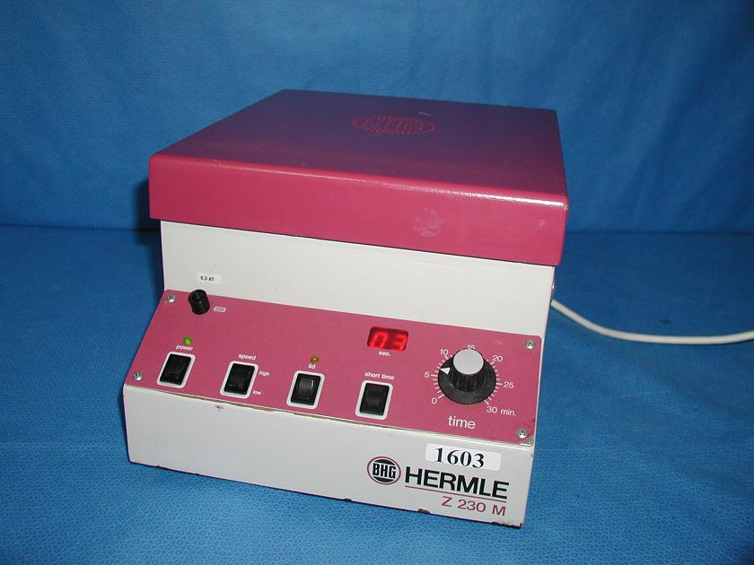 1603: Hermle Z 230 M Centrifuge, Centrifuge, B Hermle