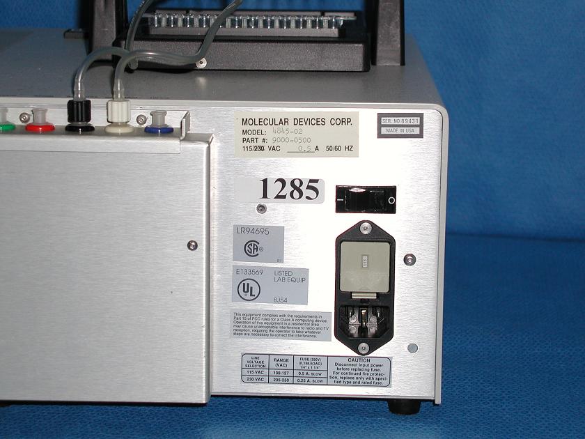 1285: Molecular Devices Microplate Reader, MicroPlate Reader / Washer, Molecular Devices