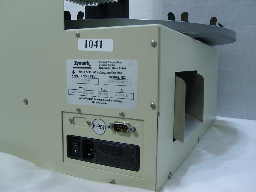 1041: Zymark RapidPlate - 96 Automated Liquid Handler, MicroPlate Reader / Washer, Zymark