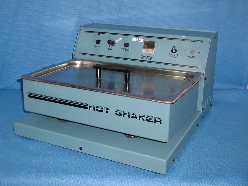1638: Bellco Glass Hot Water Bath Shaker, Water Bath / Circulator, Bellco Glass
