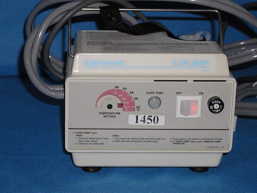 1450: Gaymar Heat Therapy Pump, Clinic and Hospital instrument, Gaymar industries
