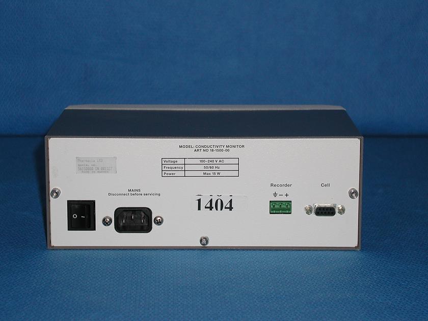 1404: Pharmacia Conductivity Monitor, PH Meter / Conductivity Meters, Pharmacia Fine Chemicals
