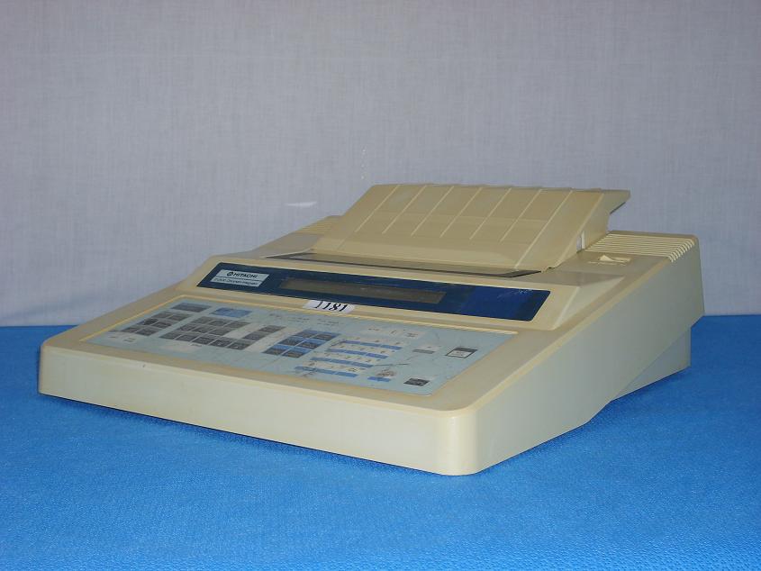 1181: Hitachi D-2500 Chromato Integrator, Chart Recorder / Integrator / Printer, Hitachi