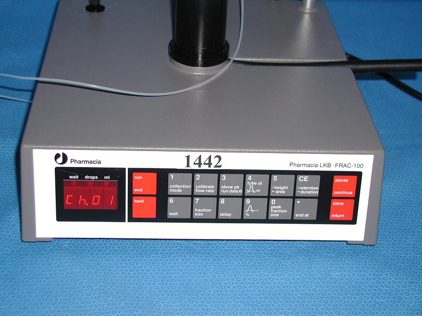 1442: Pharmacia LKB FRAC 100 Fraction Collector, HPLC / FPLC, Pharmacia Fine Chemicals