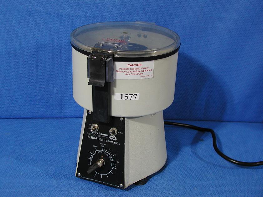 1577: Clay Adams Sero - Fuge II Centrifuge, Centrifuge, Clay Adams