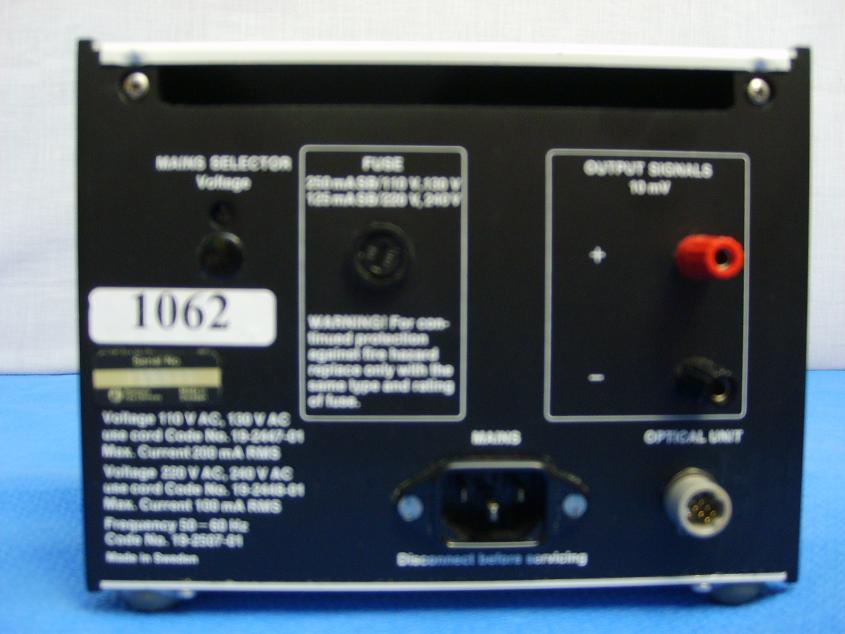 1062: Pharmacia Single Path Monitor UV-1, HPLC / FPLC, Pharmacia Fine Chemicals