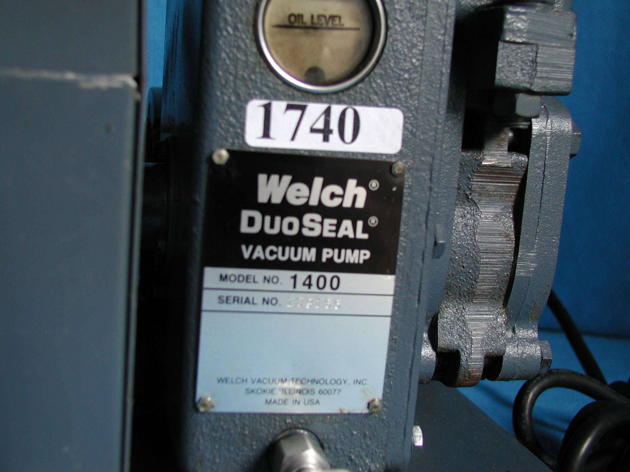 1740: Welch 1400 Vacuum Pump, Pump, Welch Vacuum Technology
