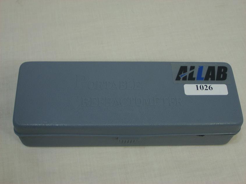 1026: Allab Portable Salinity Refractometer, Blood Gas / Chemistry Analyzer, Allab