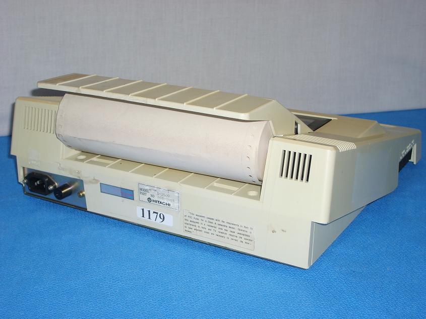 1179: Hitachi D-2500 Chromato Integrator, Chart Recorder / Integrator / Printer, Hitachi