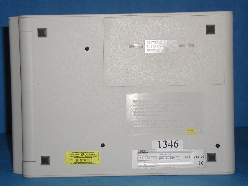 1346: Bio-Rad Chart Recorder, Chart Recorder / Integrator / Printer, BioRad Laboratories