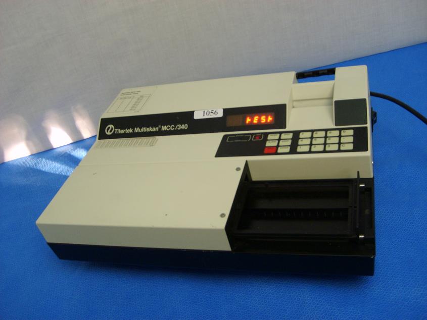 1056: Titertek Multiskan MCC 340, MicroPlate Reader / Washer, Titertek Instruments