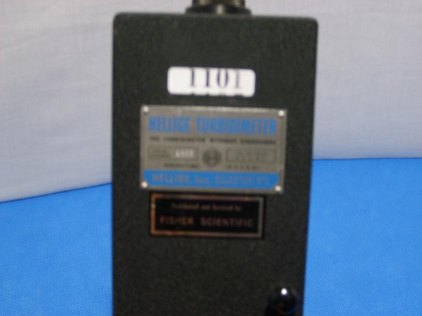 1101: Hellidge Turbidimeter, Blood Gas / Chemistry Analyzer, Hellidge