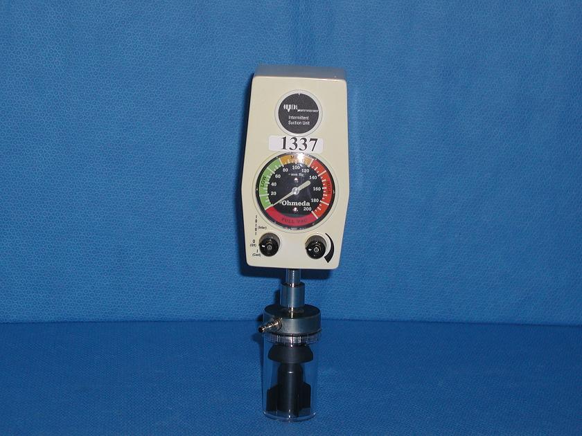 1337: Ohmeda Intermittent Suction Unit, Clinic and Hospital instrument, Ohmeda