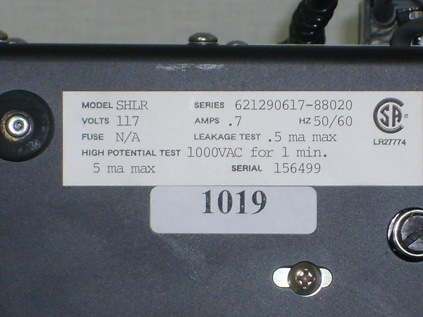 1019: HP SHLR Auto Sampler, HPLC / FPLC, HP Hewlett Packard