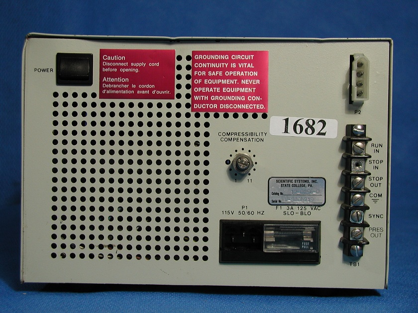 1682: SSI 222B HPLC Pump, HPLC / FPLC, SSI Scientific Systems