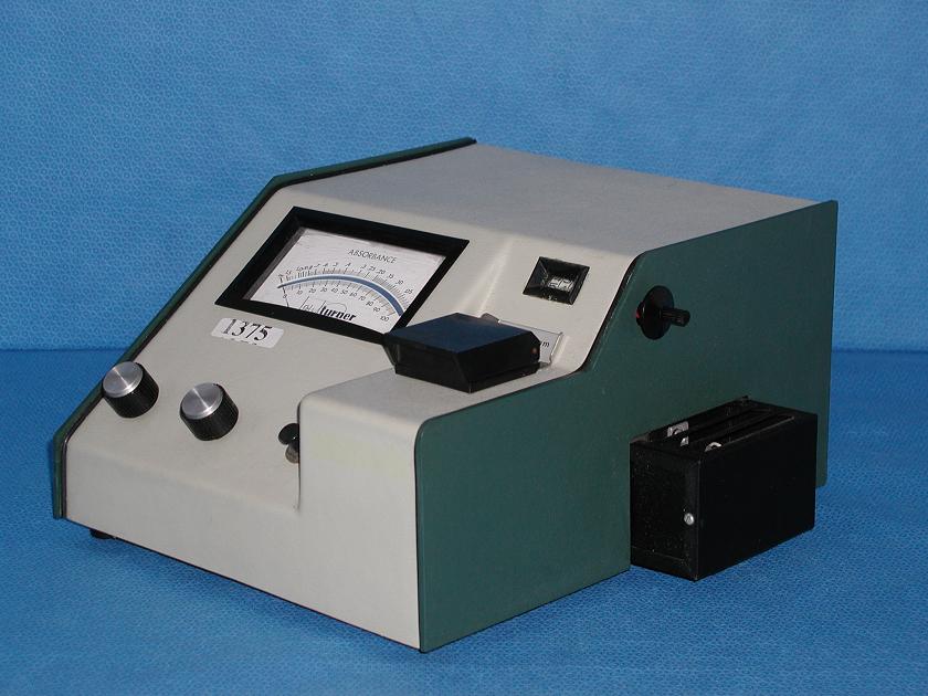 1375: G. K. Turner Spectrophotometer, Spectrometer / Spectrophotometer, G K Turner Associates
