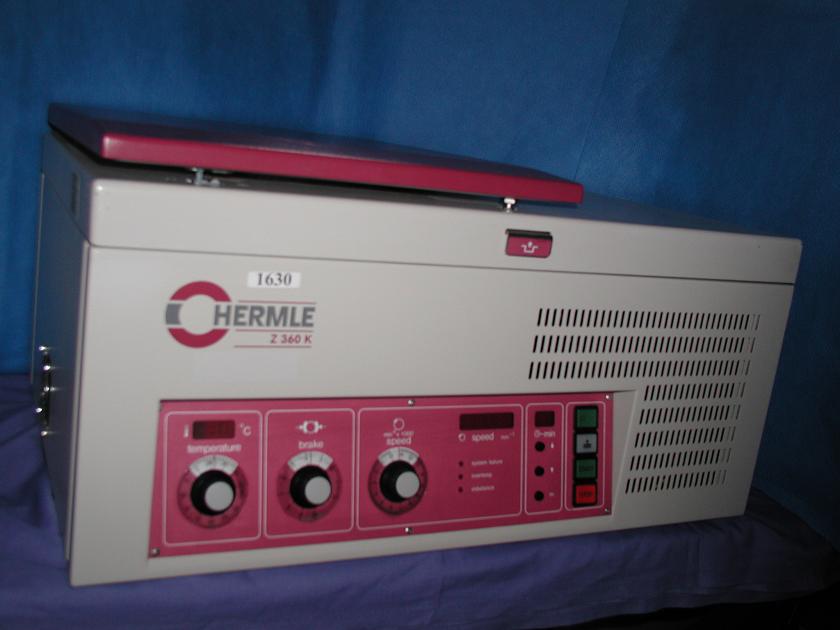 1630: Hermle Z 360 K Refrigerated Centrifuge, Centrifuge, B Hermle
